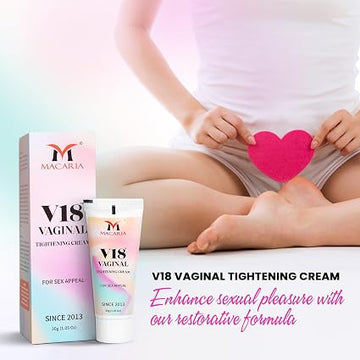 V18 Fast-Acting Vaginal Tightening Cream for Women, 24-Hour Vaginal Tightener Just Like a Virgin,Feminine Cream Spray Oil